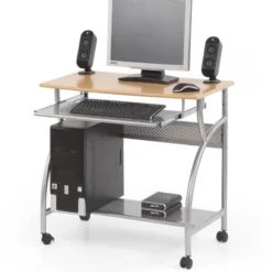 Skånska Möbelhuset Donald Datorbord Med Hjul 80x50 Cm - Trä