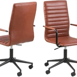 Skånska Möbelhuset Winslow Skrivbordsstol - Brunt PU 8 Skånska Möbelhuset Winslow Skrivbordsstol - Brunt PU -Stolar affär a90bcbb2613c4633fe172991fdec726953