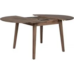 HOUSE NORDIC Metz Matbord 118-158 X 118 Cm - Rökt Ek -Stolar affär a99367a09cbb2f4fd0cb01d2b37df04185