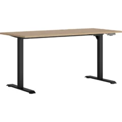 Stolar affär 26 Skånska Möbelhuset Space Höj Och Sänkbart Skrivbord 160 X 70 Cm - Ek