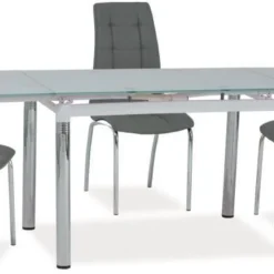 Skånska Möbelhuset Sarai 110-170 Cm Matbord - Vit/krom