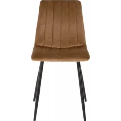 Skånska Möbelhuset Kayla Stol - Brun Sammet -Stolar affär ab4b6fc3c0c9b8ed227baa689f4d294cb6