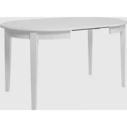 Skånska Möbelhuset Lucan 3 Matbord 95-195 X 95 Cm - Vit -Stolar affär ab6e034d8998039e7c5907ada0ae26c64d