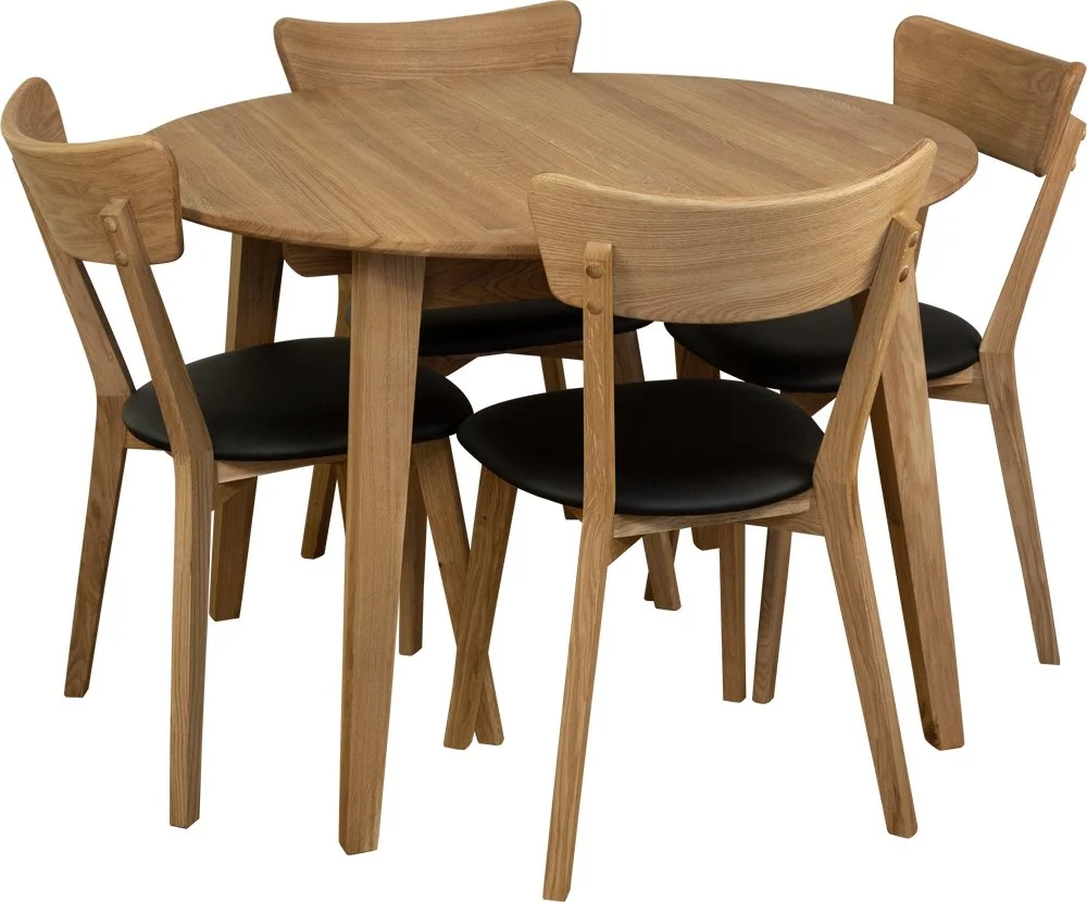 Skånska Möbelhuset Genova Matbord 110-160 Cm - Oljad Ek 5 Skånska Möbelhuset Genova Matbord 110-160 Cm - Oljad Ek - Bild 3