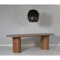 Skånska Möbelhuset PiPi Ovalt Matbord 240 Cm - Valnöt -Stolar affär abcc1821930f661296304a6dcdab4c191d