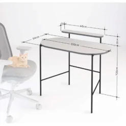 Skånska Möbelhuset Lob Skrivbord 100x72 Cm - Vit -Stolar affär aca74351cfcad901ad9578364805aaeffd