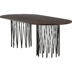 Skånska Möbelhuset Alborga Oval Matbord 220 X 100 Cm - Svart/mocca 9 Skånska Möbelhuset Alborga Oval Matbord 220 X 100 Cm - Svart/mocca -Stolar affär ae503722a6c37e813f0181b8631f5dcd8d