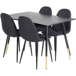 Skånska Möbelhuset Slope Matbord 120 Cm - Svart -Stolar affär b0409547207878efa94fac2c1706cef7c5