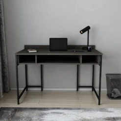 Skånska Möbelhuset Alma Skrivbord 120 X 60 Cm - Svart/mörkgrå -Stolar affär b16608a2c64f6883a9bd27345f89855478