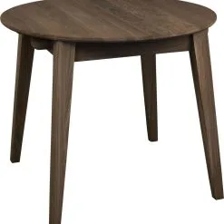 Stolar affär 4 Skånska Möbelhuset Genova Runt Matbord 90-130 Cm - Brunoljad Ek