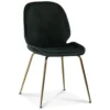 Skånska Möbelhuset Deco Velvet Stol - Grön / Mässing -Stolar affär b20040b164609c8744603270f85f749415