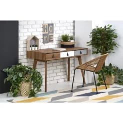 Skånska Möbelhuset Svein Skrivbord 55x120 Cm - Valnöt