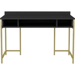 Skånska Möbelhuset Alma Skrivbord 120 X 60 Cm - Guld/antracit -Stolar affär b39103e4a17392dbeb71076346c4edf9fc