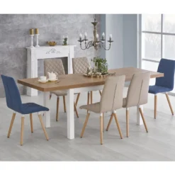 Skånska Möbelhuset Marit Matbord Utdragbart 140-220 Cm - Vit/ek 5 Skånska Möbelhuset Marit Matbord Utdragbart 140-220 Cm - Vit/ek -Stolar affär b4940ceb740d5f9e755670d7a99a9cd7bf