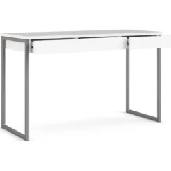Skånska Möbelhuset Function Plus Skrivbord 125,8 X 51,6 X 76,5 Cm - Vit -Stolar affär b4e7ab6f9ee9a18ef21ad176ac9bd5084b