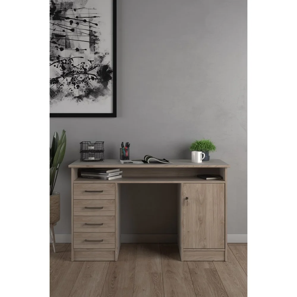 Skånska Möbelhuset Function Plus Skrivbord 126 X 55 X 75,6 Cm - Hickory 7 Skånska Möbelhuset Function Plus Skrivbord 126 X 55 X 75,6 Cm - Hickory - Bild 5