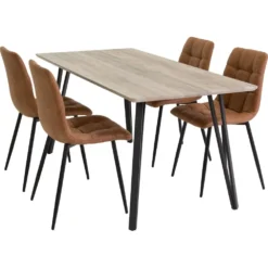 Skånska Möbelhuset Smokey Matbord 160 Cm - Grå -Stolar affär b65fa86b46830bafa1fb5314c14f8eb2fb