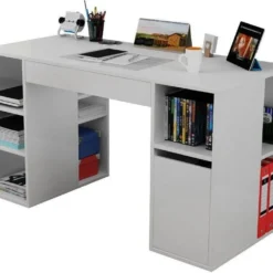 Skånska Möbelhuset Diamond Skrivbord 145,3x59,6 Cm - Vit -Stolar affär b861e8e1bfff8c269cfecf51528eb72246