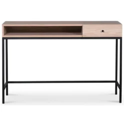 Skånska Möbelhuset Stilo V.2 Skrivbord Med Låda 120 Cm Whitewash