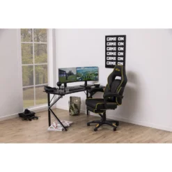 Skånska Möbelhuset Ninja Skrivbord | Datorbord - Grå (140 Cm) -Stolar affär b931739c7065264020fce1e73a7dfa4c94