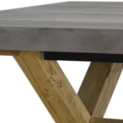 Skånska Möbelhuset Otho Matbord I Betong 180 X 90 Cm - Alm/betong -Stolar affär b9d3069b7ace8b606dc3d5223fb64c2886