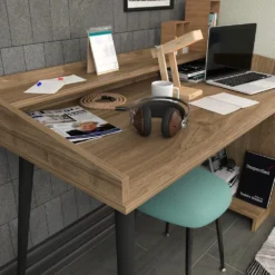 Skånska Möbelhuset Vanessa Skrivbord 121,8 X 59 Cm - Valnöt -Stolar affär b9dcf4286771bff0d643a5f3ff984fadee