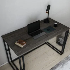 Skånska Möbelhuset Kane Skrivbord 120 X 60 Cm - Svart/mörkgrå -Stolar affär ba3fb5c6dfdb12b0425f4e213265c47472