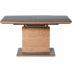 Skånska Möbelhuset Viggen Matbord 140-180 Cm - Mörkgrå/ek -Stolar affär ba510cf822ba560de112ae902228a2af5a