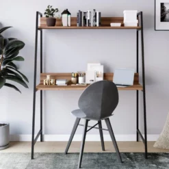 Skånska Möbelhuset Samara Skrivbord 115x55 Cm - Valnöt -Stolar affär ba6a4adbc4beb670783a0588feeaa5ac78