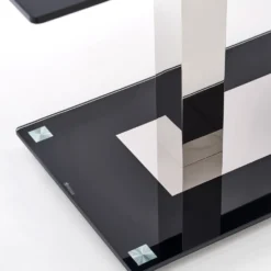 Skånska Möbelhuset Phoenix Bord 130 X 80 Cm - Svart / Krom -Stolar affär ba6f8fcff952182060f34c1342726cd6cc