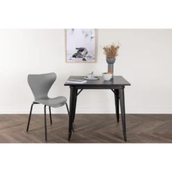 Skånska Möbelhuset Tempe Matbord 80 X 80 Cm - Svart 16 Skånska Möbelhuset Tempe Matbord 80 X 80 Cm - Svart -Stolar affär ba969c1d9273c49fd0cf8911d97f66b44a