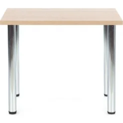 Skånska Möbelhuset Buno Matbord 90 Cm - Sonoma Ek/krom -Stolar affär bbbcc03bb88331e1c0a2224c4d433b252c