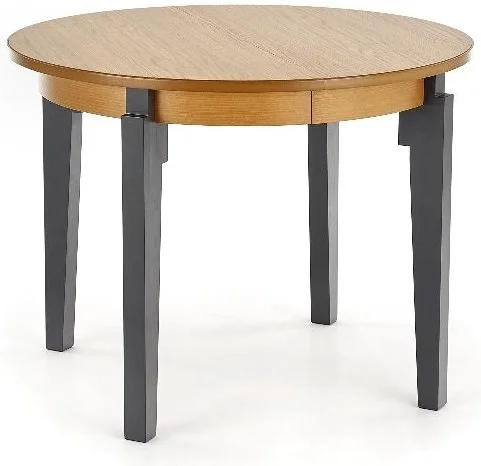 Skånska Möbelhuset Daly Runt Matbord 100-200 Cm - Oljad Ek/grafit 3 Skånska Möbelhuset Daly Runt Matbord 100-200 Cm - Oljad Ek/grafit
