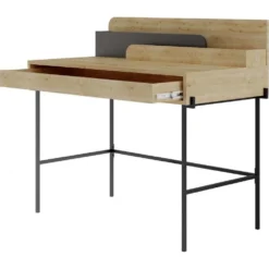 Skånska Möbelhuset Leila Skrivbord 108x60 Cm - Ek/antracit -Stolar affär bdb6bc9c4a0a9067eace2a3a7ed955fa90