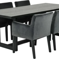 Skånska Möbelhuset Pascola Matbord 210 Cm - Svartbetsad -Stolar affär be3d0fea05df9b1d563430999c1d7c1057