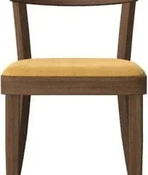 Fameg Solid Matstol Med Klädd Sits - Valfri Färg På Stomme Och Klädsel