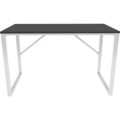 Skånska Möbelhuset Layton Skrivbord 120 X 60 Cm - Vit/antracit -Stolar affär bf3b324bc107a661c989614e1000a35694