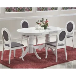 Skånska Möbelhuset Overlord Matbord 150-190 Cm - Vit -Stolar affär bfb81ad6e643f6e1ecdff7424b86c0b67a