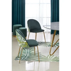 Skånska Möbelhuset Nocture Runt Matbord 120 Cm I Diameter - Grå Marmorfoliering/guld -Stolar affär c0ae6138052fe0042af2c468a4f7b376bc