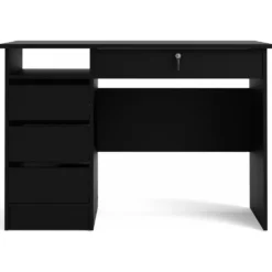Skånska Möbelhuset Function Plus Skrivbord Med 3 Lådor 109,3 X 48,5 Cm - Svart -Stolar affär c42b6c2ccc49f62ab08cfa0f647c5aa9cf