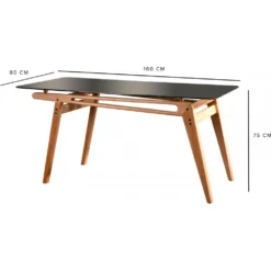 Skånska Möbelhuset Palace Matbord 160 Cm - Ek/glas -Stolar affär c44014ac47652632f59883f596f550c02c