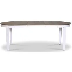 Skånska Möbelhuset Skagen Ovalt Matbord 160/210 X 90 Cm - Vit / Brunoljad Ek 8 Skånska Möbelhuset Skagen Ovalt Matbord 160/210 X 90 Cm - Vit / Brunoljad Ek -Stolar affär c476d55607bef454c02897c3b44325ee52