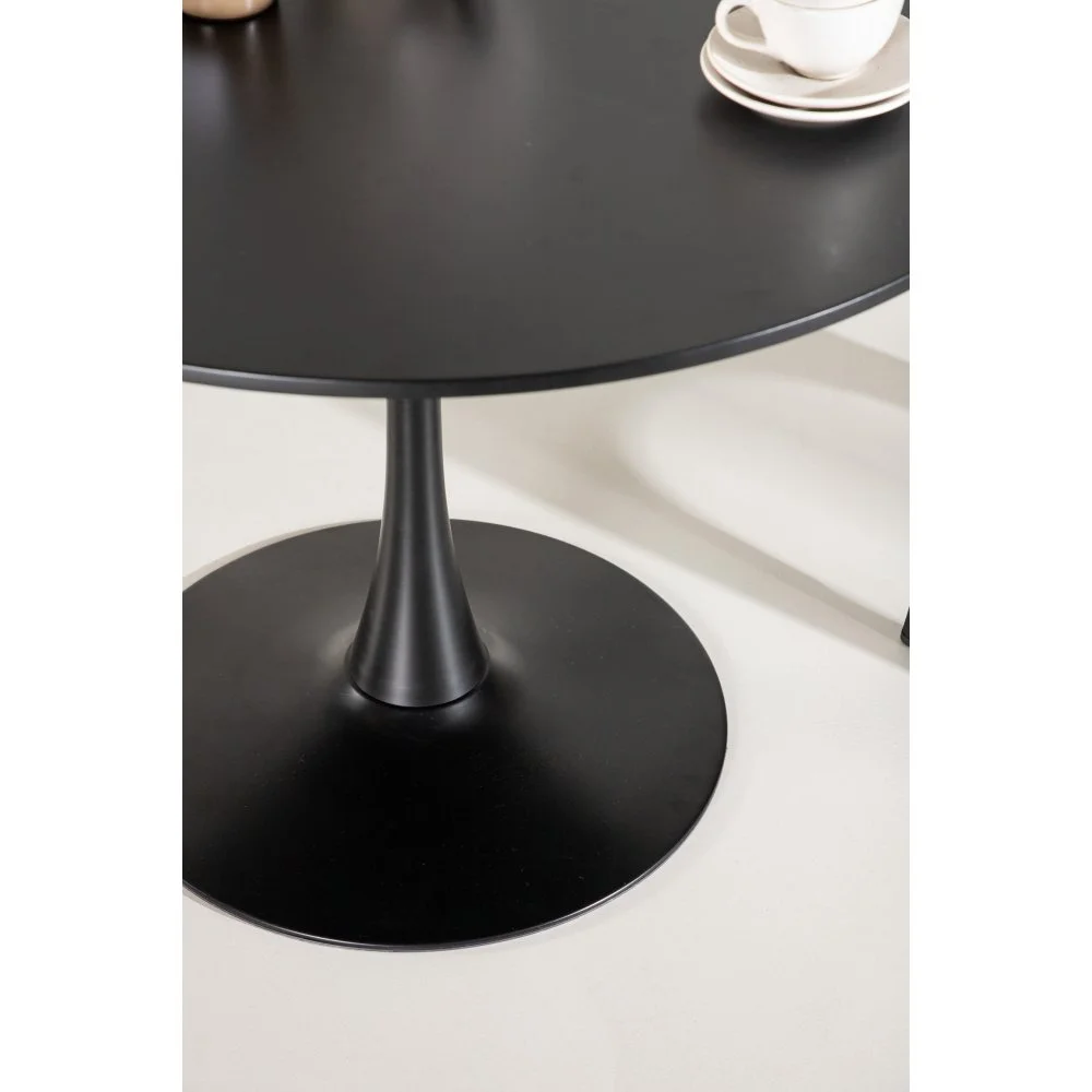 Skånska Möbelhuset Glade Matbord Ø100 Cm - Svart 9 Skånska Möbelhuset Glade Matbord Ø100 Cm - Svart - Bild 7