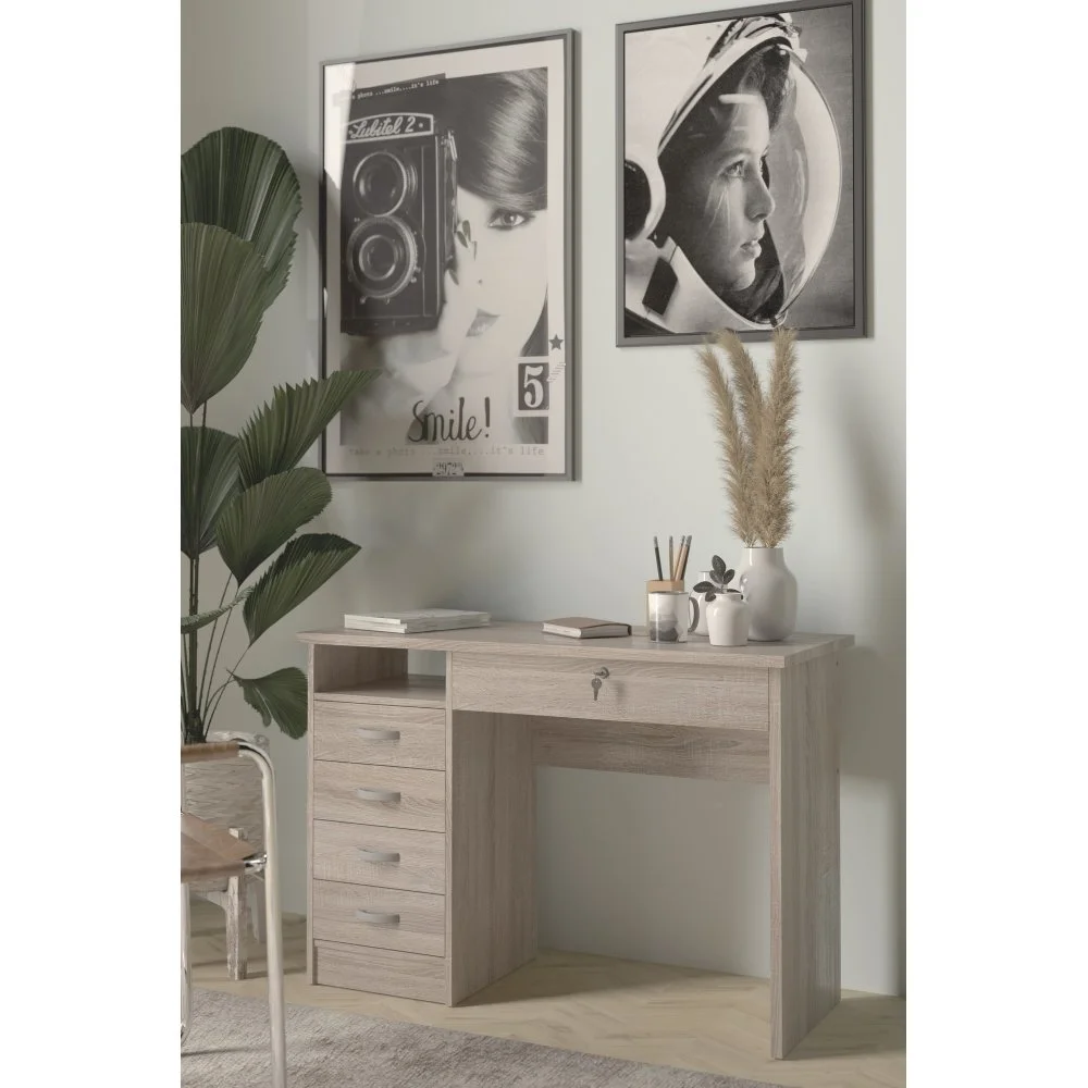 Skånska Möbelhuset Function Plus Skrivbord Med 4 Lådor 109,3 X 48,5 Cm - Tryffel 7 Skånska Möbelhuset Function Plus Skrivbord Med 4 Lådor 109,3 X 48,5 Cm - Tryffel - Bild 5