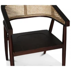 Skånska Möbelhuset Skaraborg Karmstol - Brun Mahogny/rotting -Stolar affär c7f8ff92c325d5437a7805f43b3eec4862