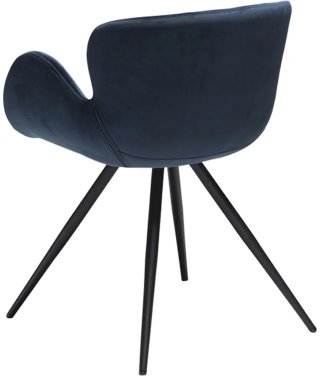 Skånska Möbelhuset Gaia Karmstol - Midnatt Blå 4 Skånska Möbelhuset Gaia Karmstol - Midnatt Blå - Bild 2