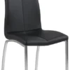 Skånska Möbelhuset Asama Matstol - Svart PU/krom -Stolar affär c8f4f5eb698d73f6aafa1b8279dacf4aa4