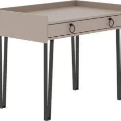 Skånska Möbelhuset Sponge Skrivbord 100x62 Cm - Ljus Mocka -Stolar affär c8faf388f6dd2e8ffce2a3ac14e1f8cdaa