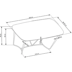 Skånska Möbelhuset Agricola Matbord 180 X 90 Cm - Valnöt -Stolar affär c9e439cfc42d0bf3df3dd984c5114d56b8