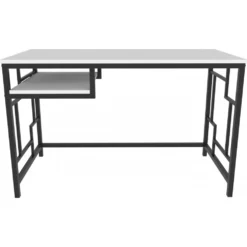 Skånska Möbelhuset Kennesaw Skrivbord 120 X 60 Cm - Svart/vit -Stolar affär ca41ffc79b8fda599524b3037109cc3977